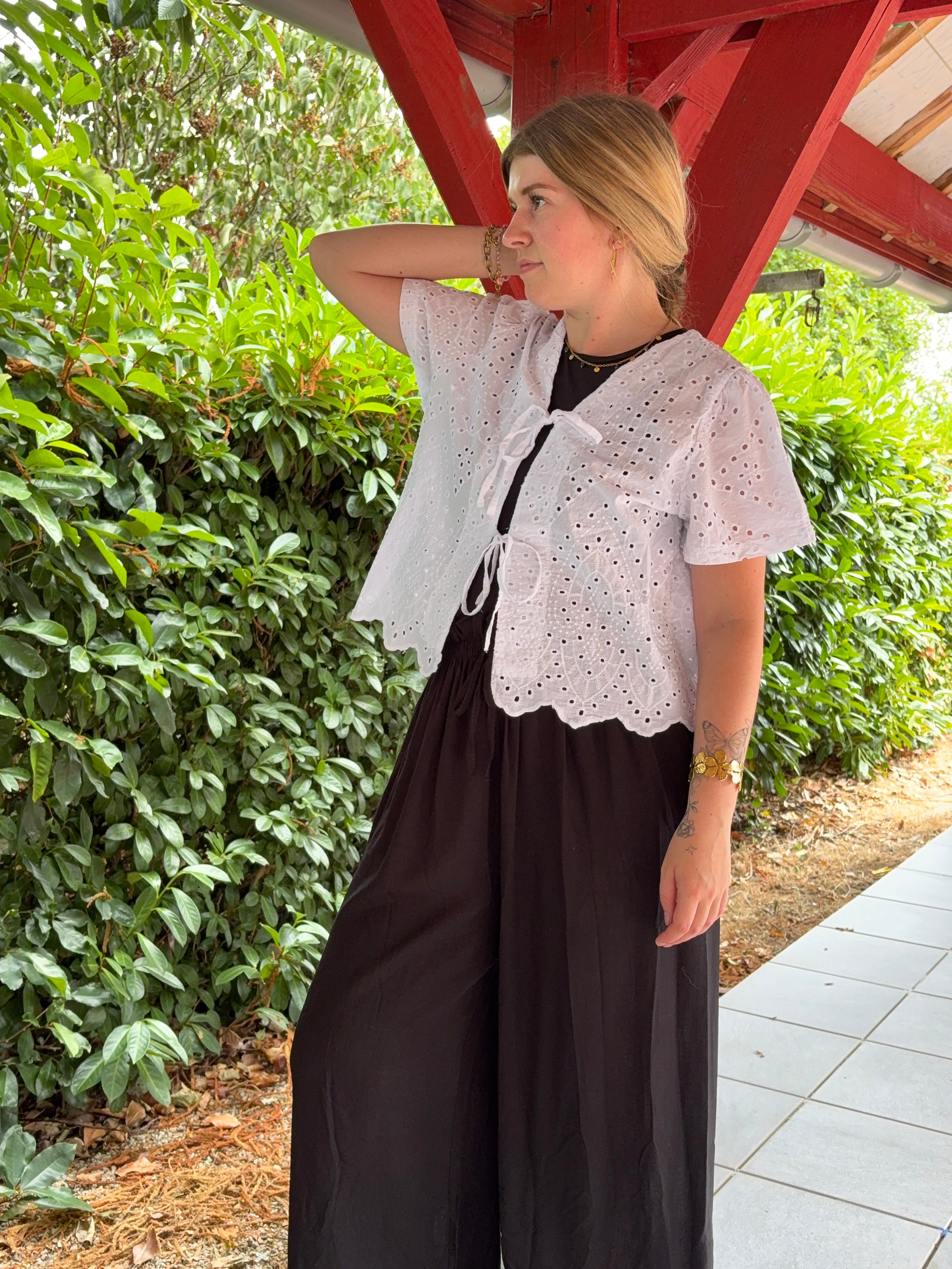 Haut Livia Blanc