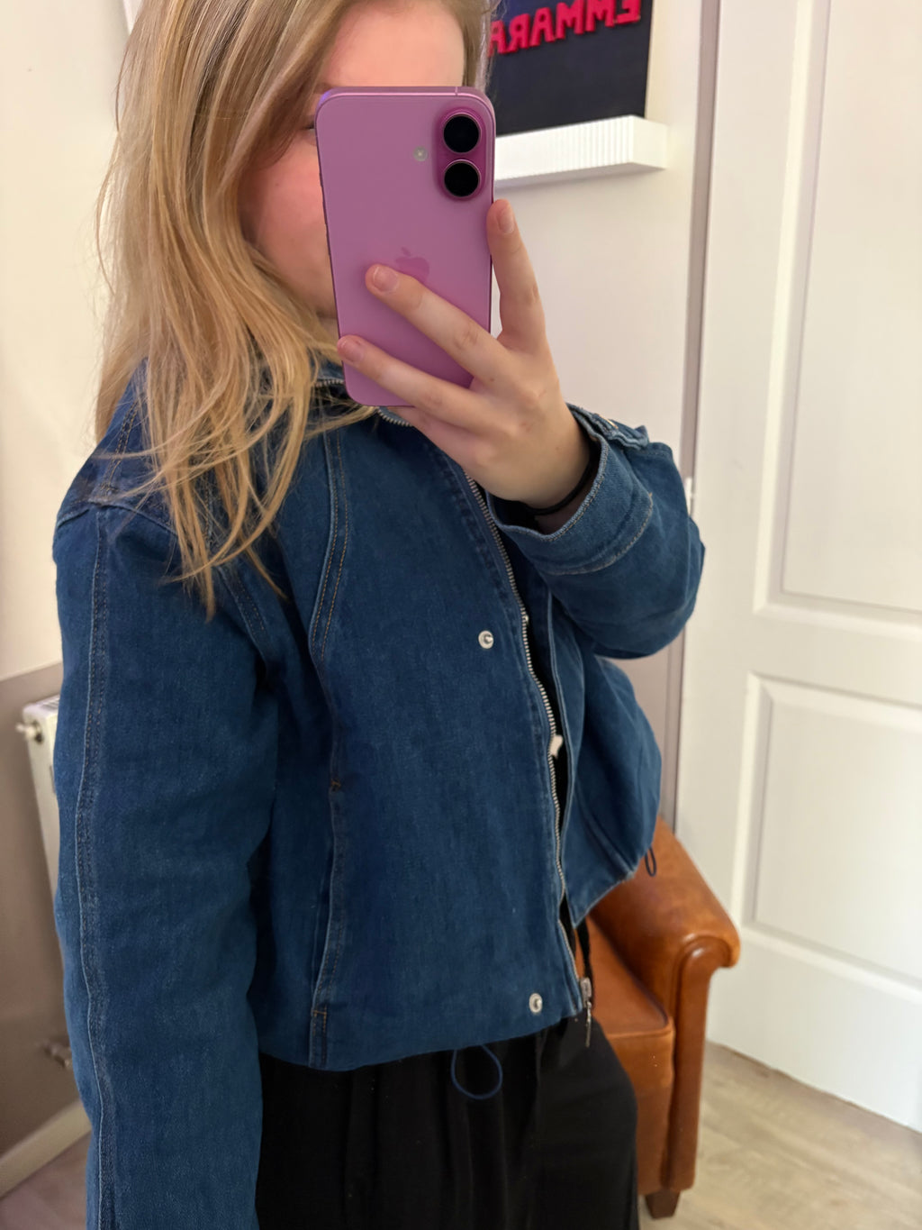 Veste en jean