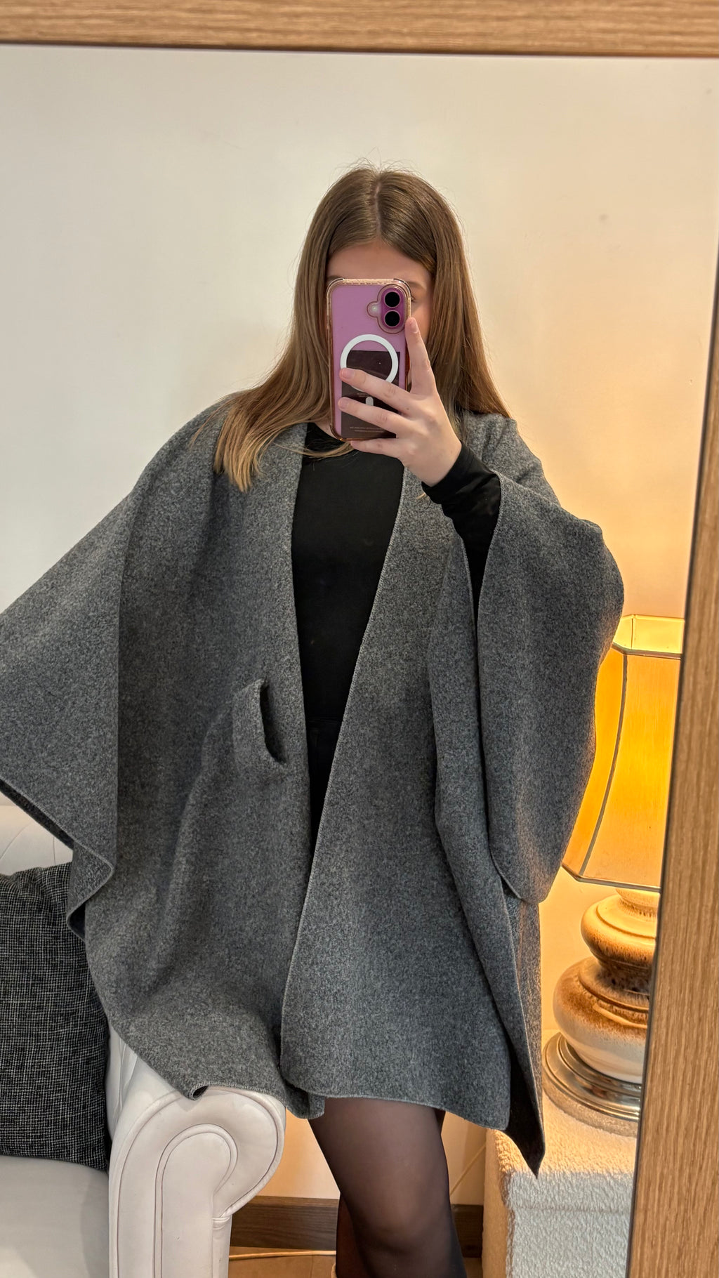 Cape AVA effet laine